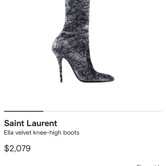 NWT Saint Laurent Ella Boots - Picture 2 of 2